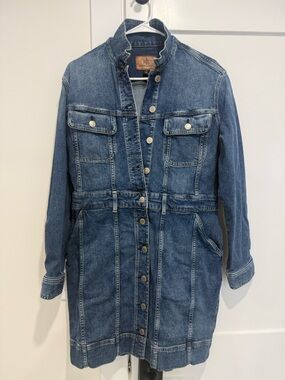 Ralph Lauren Denim Button-Front Jacket Dress size 12